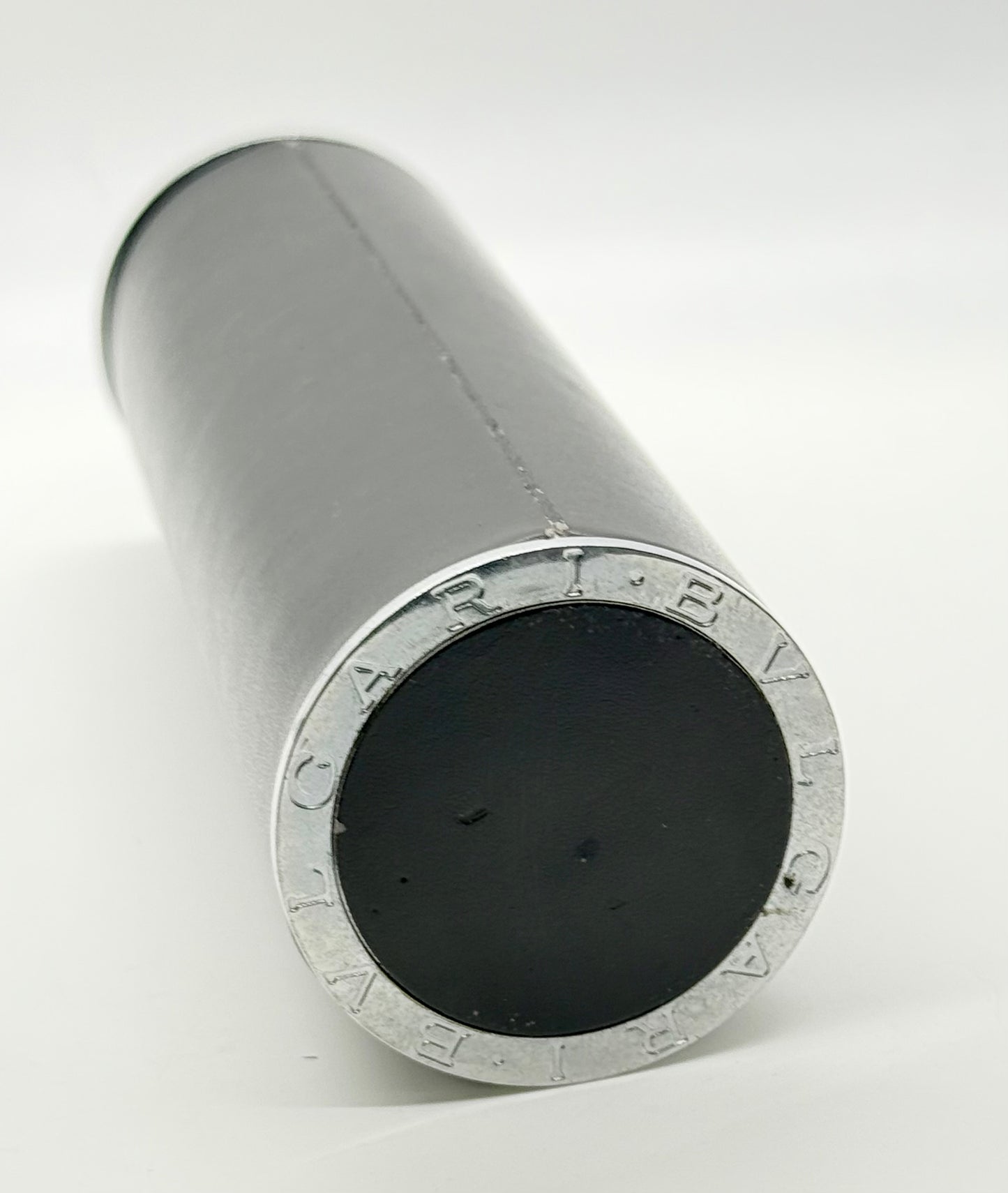 BVLGARI BB2157-B 376 Optical Frames Half Rim Gold Black Italy 55-17-135 w/ Case