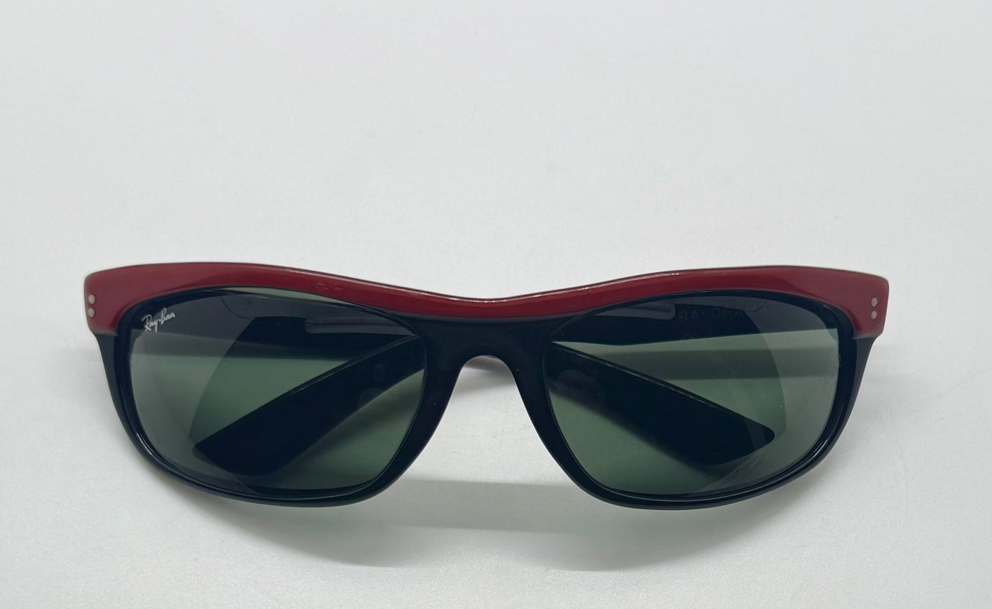 B&L Ray-Ban USA Balorama- Red/Black-Original Lenses/Case-RARE