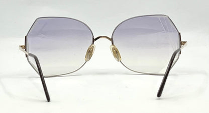 THIRA 62 Vintage 70s Frame-Rimless Geometric Sunglasses-Unworn-France