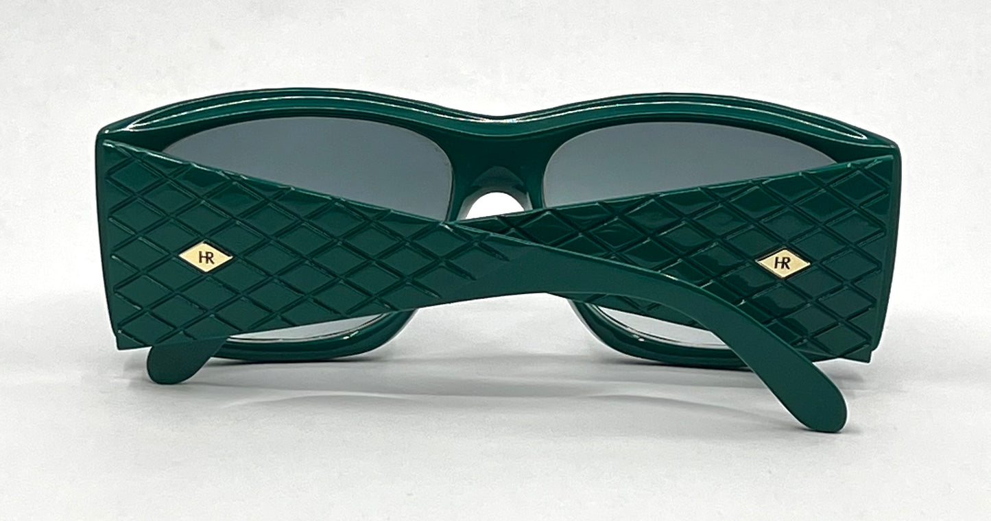 Helena Rubinstein HR 22 07 Quilted VINTAGE Sunglasses France-Deadstock/Unworn