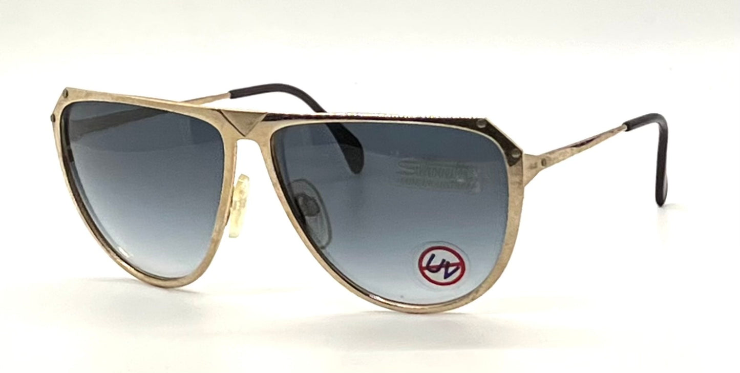 Silhouette M8014 HGP Vintage Aviator Sunglasses Unworn-Austria