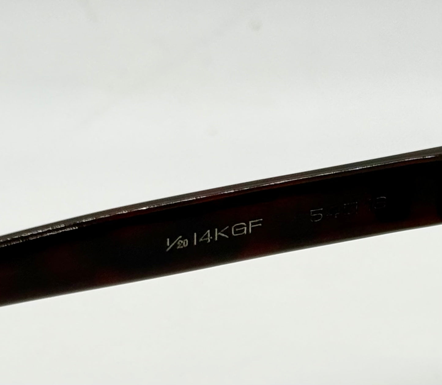 Vintage 50s–60s Browline Sunglasses 1/20 14K Gold Filled Deadstock