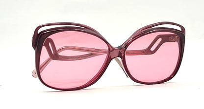 GIVENCHY AA VINTAGE Oversized Sunglasses-New Rose Custom Lenses-Unworn-France