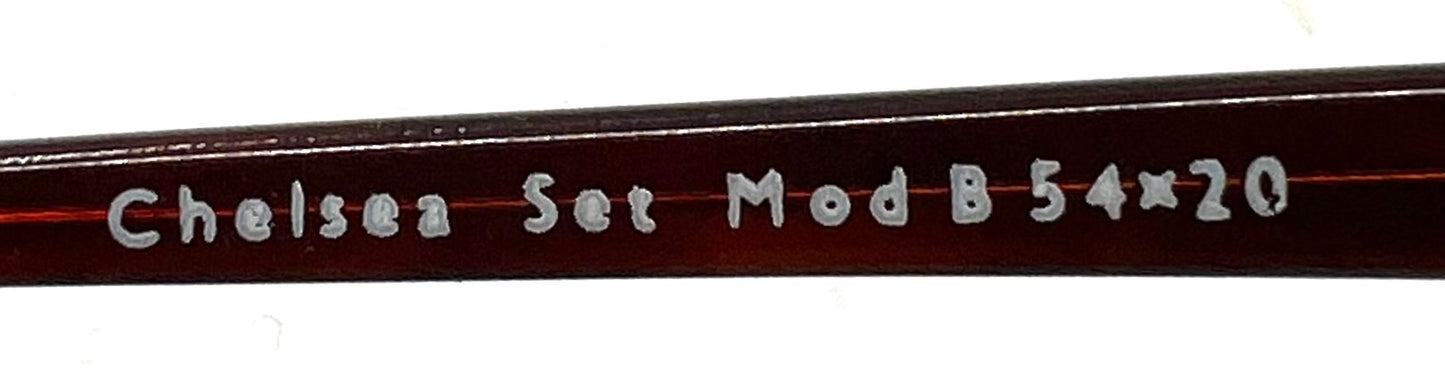 Burdett London Chelsea See Mod B-Vintage Sunglasses-Unworn-New Custom Lenses