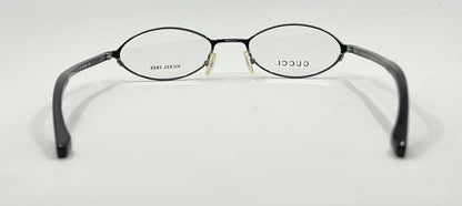 Gucci GG 1668 B36 Oval Optical Frames-Y2K VINTAGE-Unworn-Italy-49mm