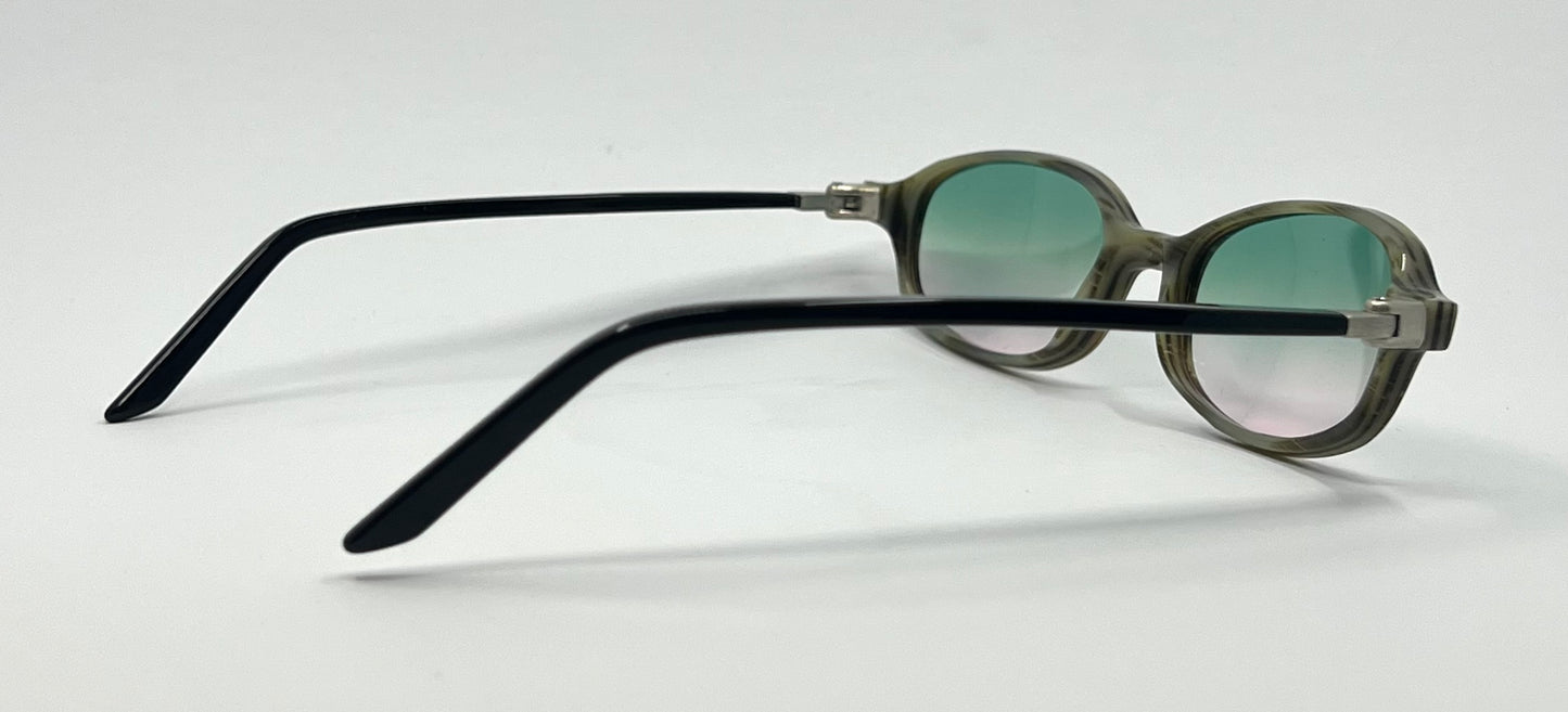 Alfred Dunhill 840A 029 Vintage Sunglasses w/New Gradient Tinted Custom Lenses-w/Case