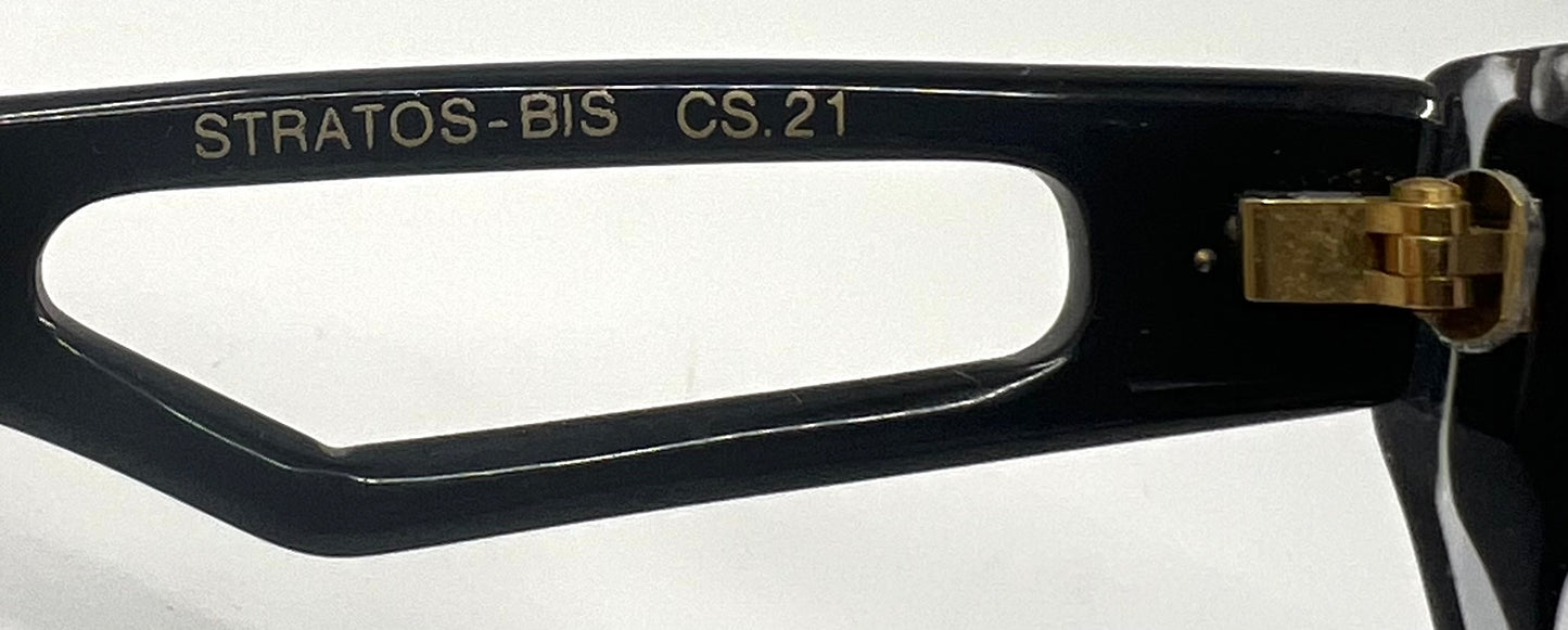 Claudio Carlotti STRATOS-BIS CS21 Vintage Shield Sunglasses-Unworn-France
