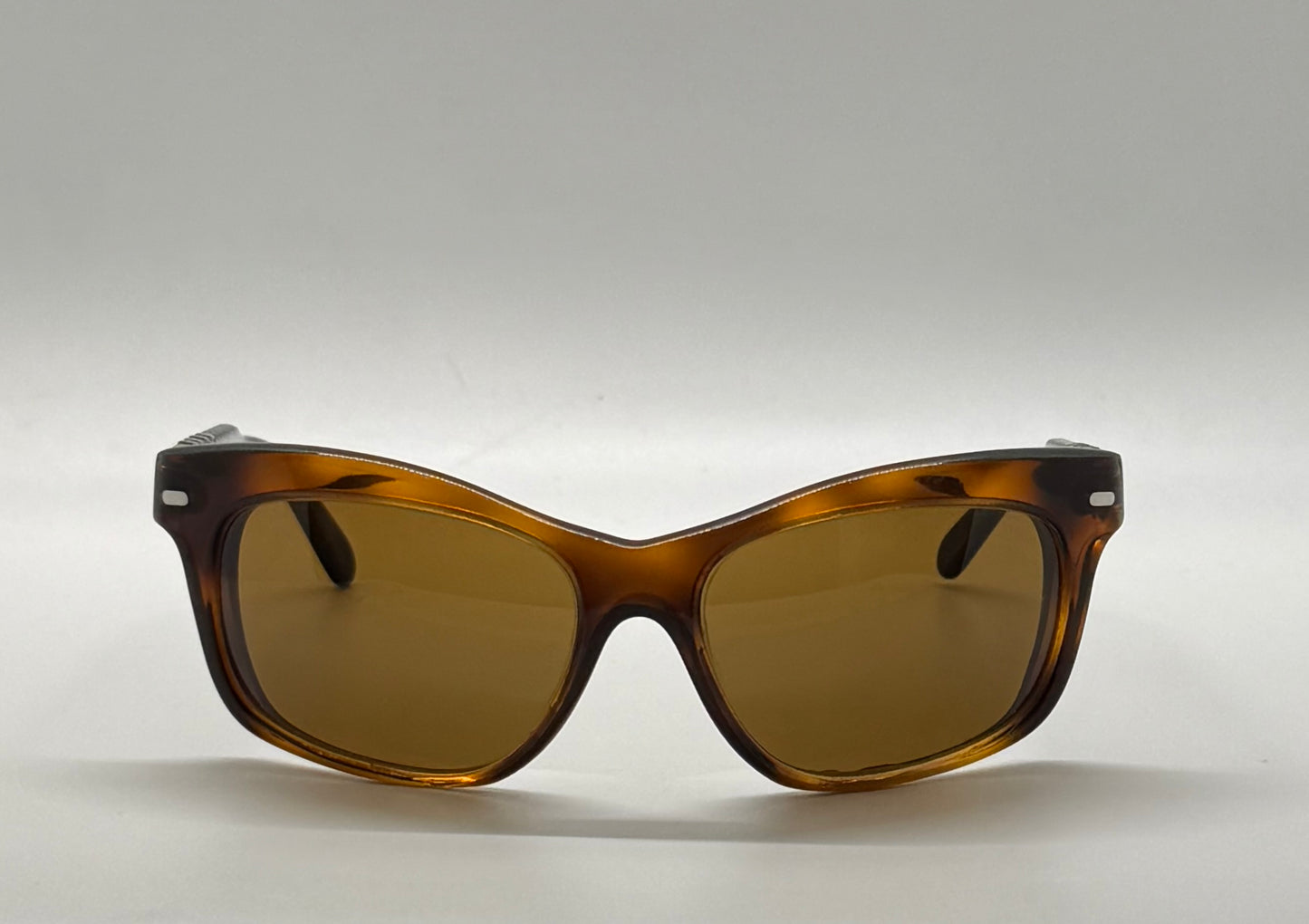 Persol RATTI 6602 Amber Tortoise 94 – Vintage – Custom Glass Lenses – Italy