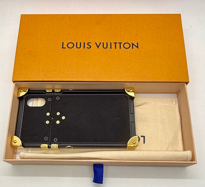 Louis Vuitton Monogram Trunk iPhone Case Classic Canvas Authentic