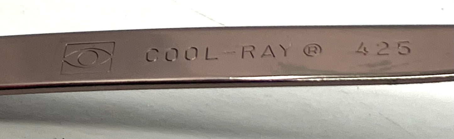 Polaroid Cool Ray 425 Vintage Sunglasses w|New Gradient Rose Tinted Lenses