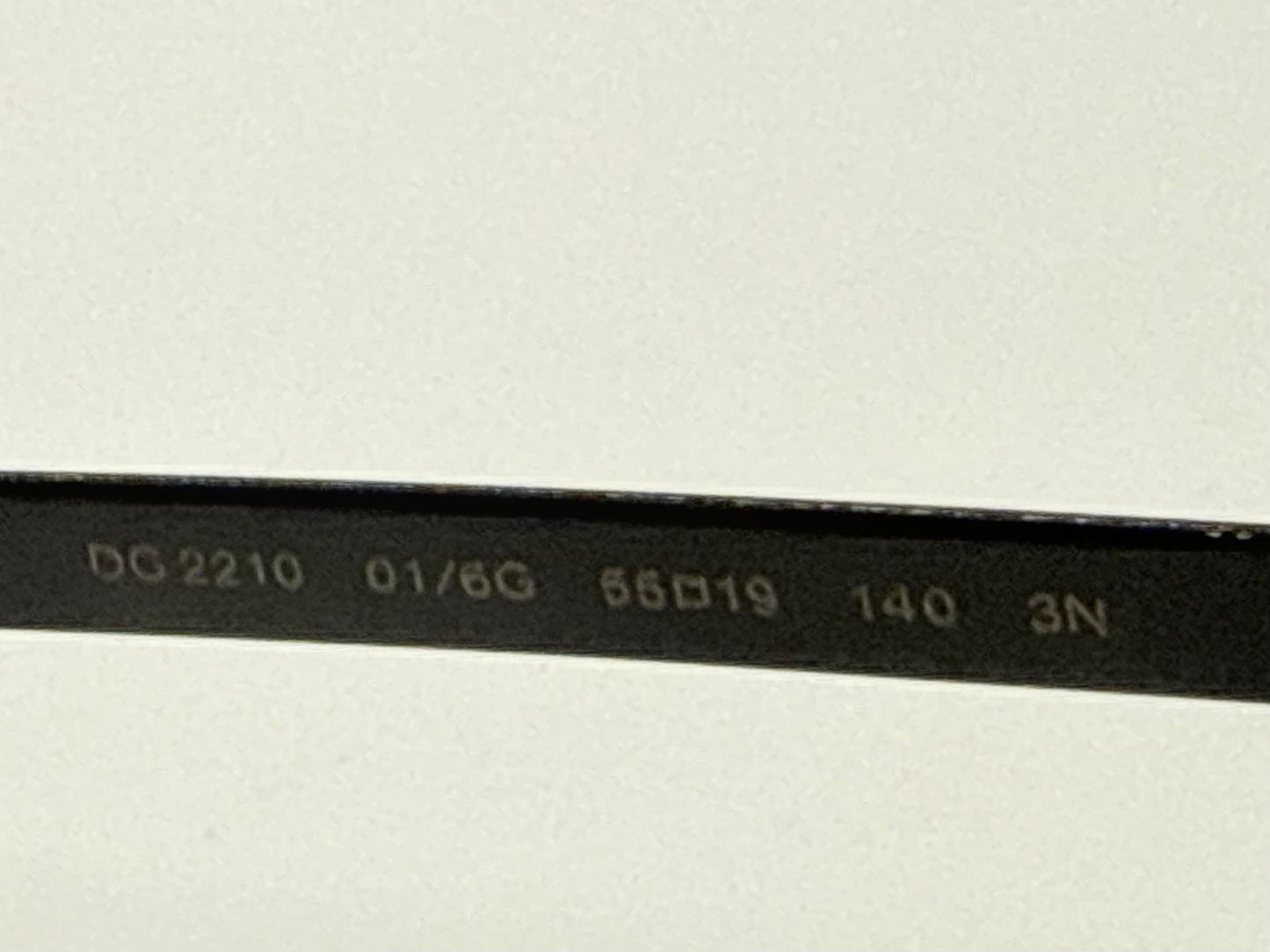 Dolce & Gabbana DG2210 01/6G – Collectible Y2K Vintage Sunglasses – Full Kit