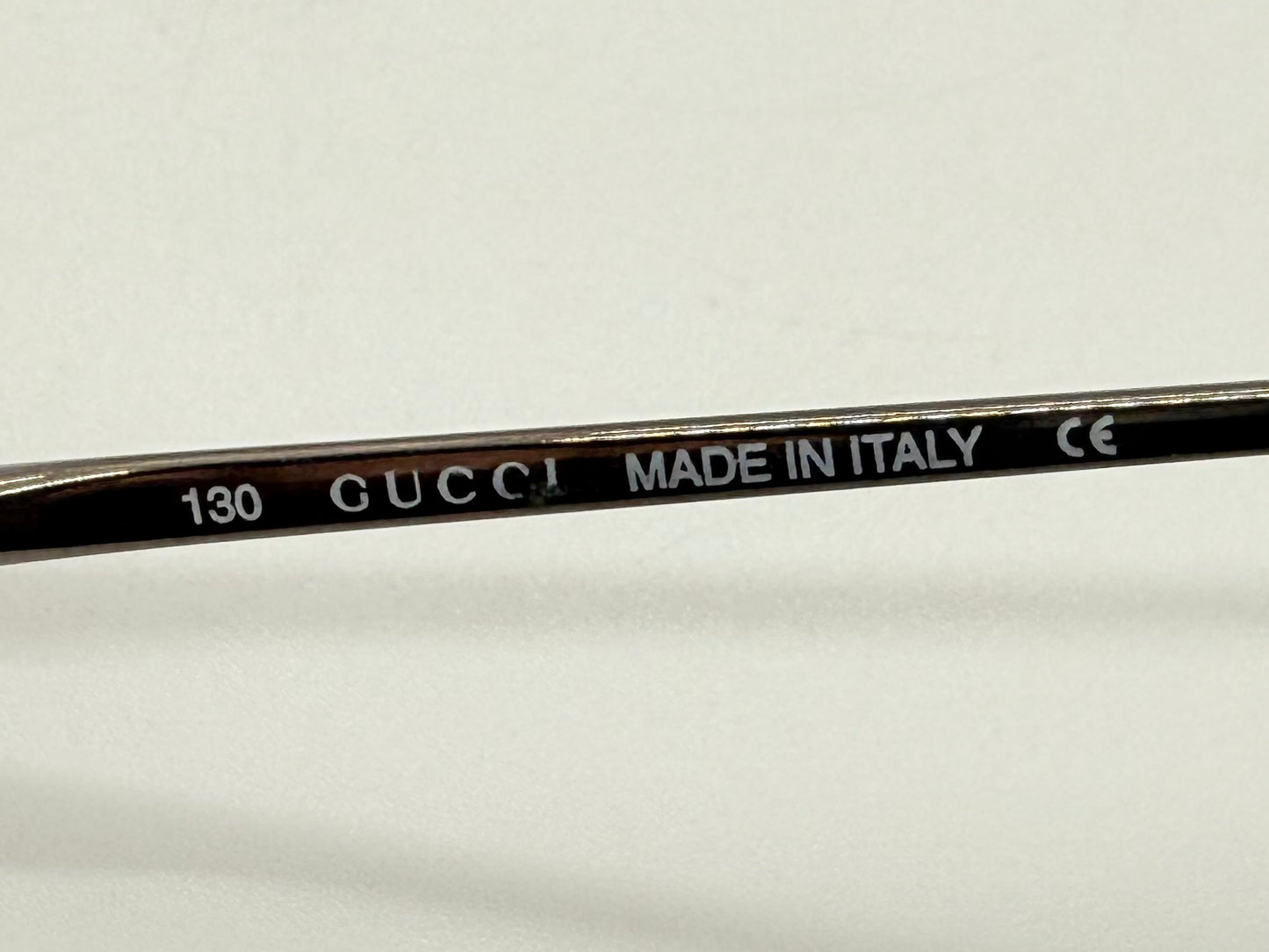 Gucci GG 2663 Half-Rim Stainless Steel Frames-Y2K Vintage-47mm-Italy