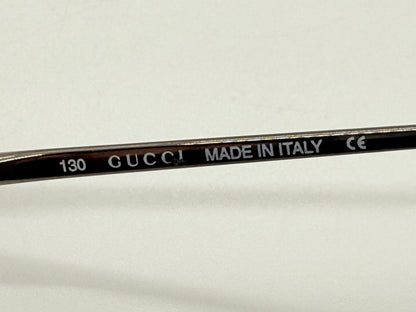 Gucci GG 2663 Half-Rim Stainless Steel Frames-Y2K Vintage-47mm-Italy