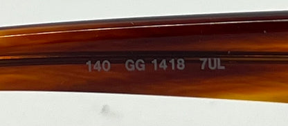 Gucci GG 1418 7UL Optical Y2K Vintage Frames-Unworn-Italy 54-12-145mm