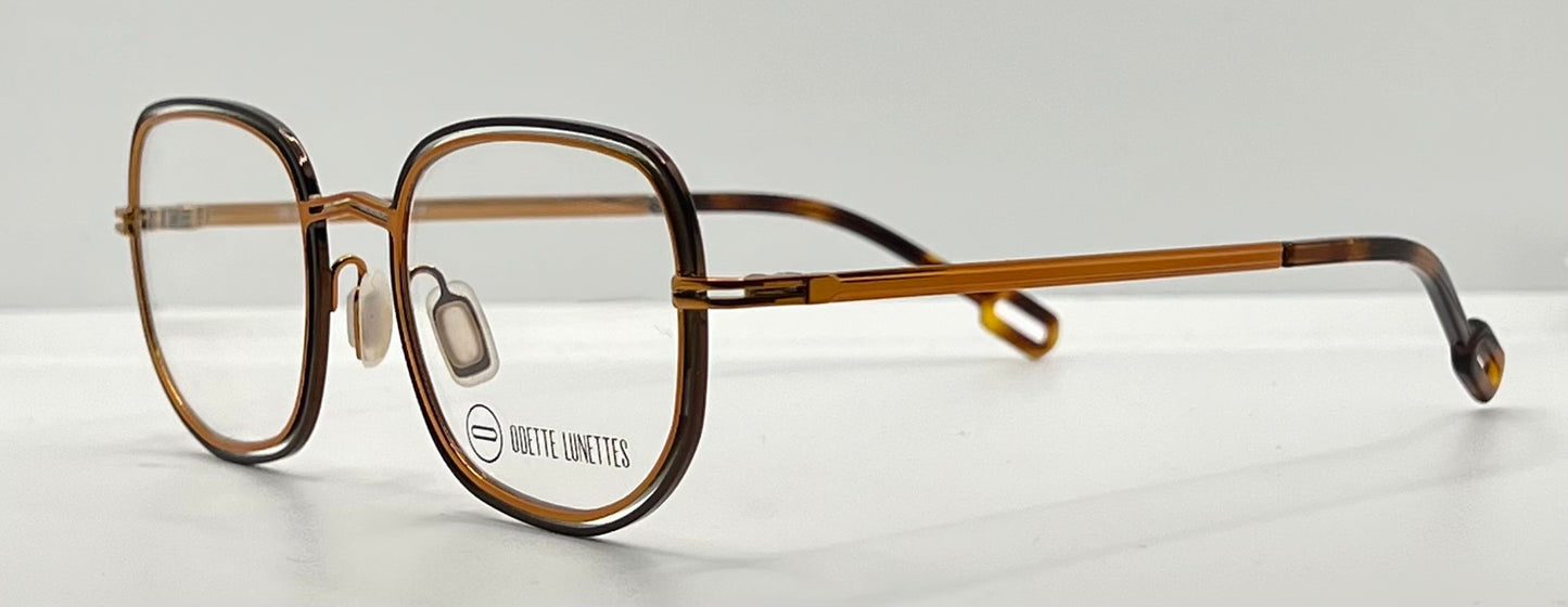 Odette Lunettes FENN B2602 48mm Square Optical Glasses – New Unworn – Belgium