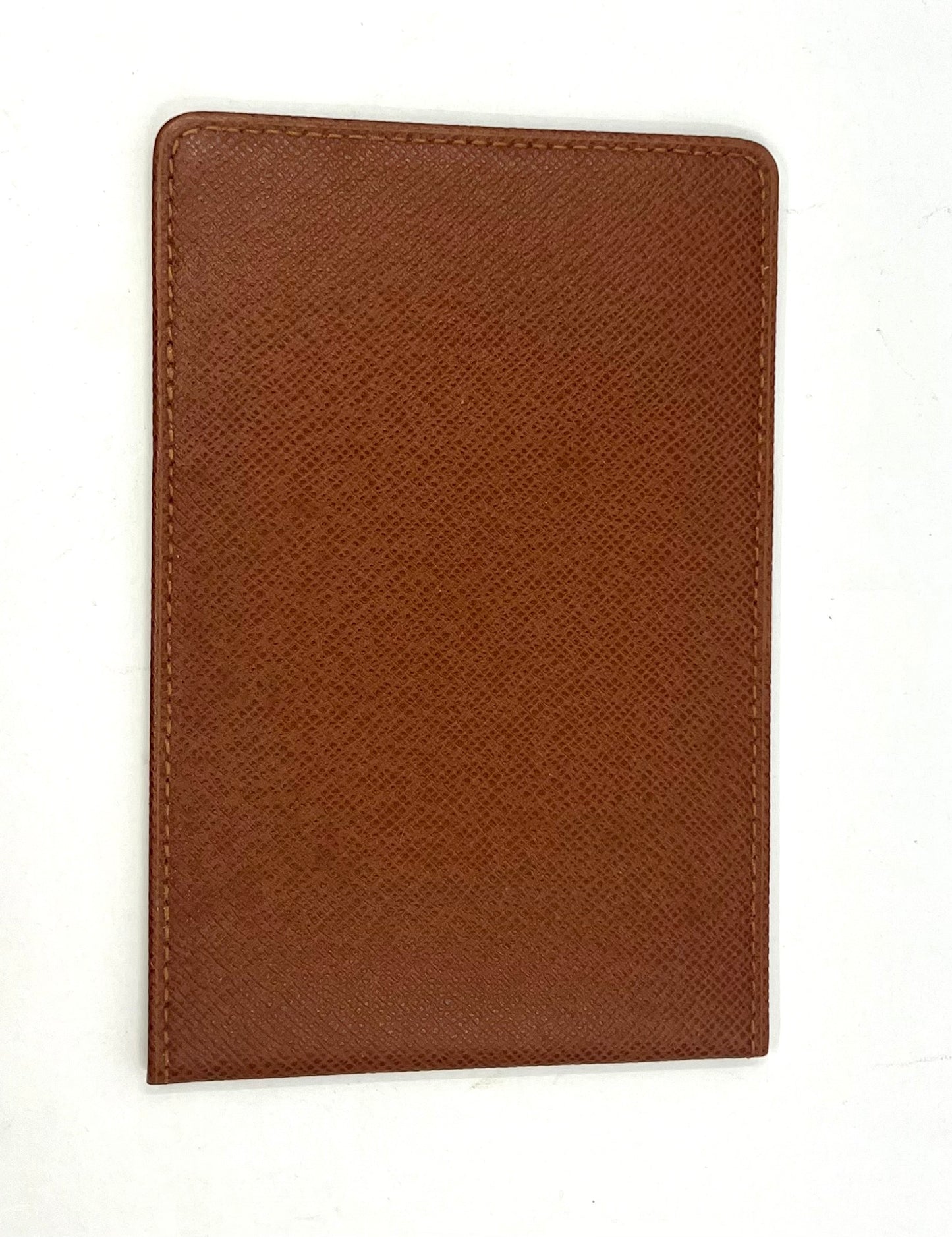 Louis Vuitton VINTAGE Leather Passport Holder Made in France 1970s 1980s