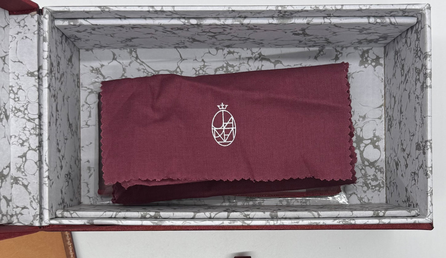 JACQUES MARIE MAGE  BASTOGNE in GOLD ANTIQUE-Ltd. Of 350pcs.-Full Kit, Dual JMM Lenses