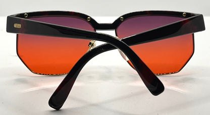 Silhouette V6054 M6067 Vintage Sunglasses w/New Custom Sunset Gradient Lenses-Austria