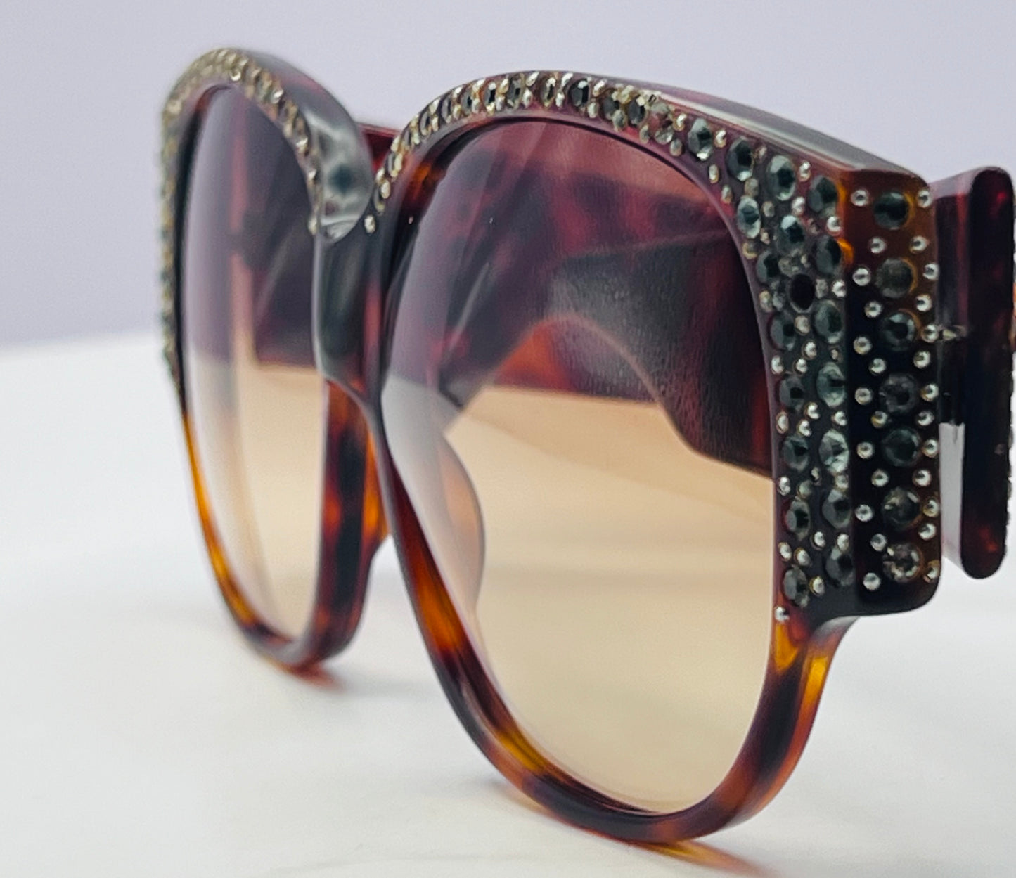 Vintage Emmanuelle Kahnh SUNGLASSES-NEW CUSTOM-GRADIENT Berko’s Designs Lenses