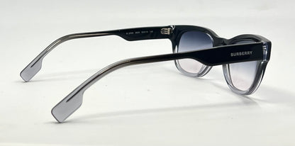 Burberry B2306 Black/Clear Cat-Eye w/New Gradient Second Chance Customs Lenses