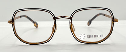 Odette Lunettes FENN B2602 48mm Square Optical Glasses – New Unworn – Belgium