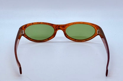 COOL-RAY Polaroid 125 Vintage Sunglasses w/New, Custom Bottle Green Lenses