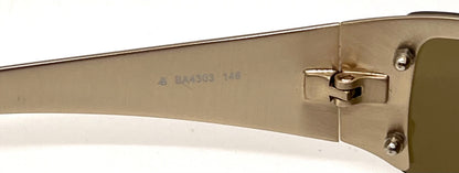 Basile BA4303 Shield Sunglasses Unworn NOS Made in Italy Y2K
