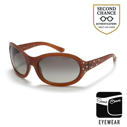 Versace MOD 4063-B Vintage Sunglasses Brown Gradient 67-20 Italy