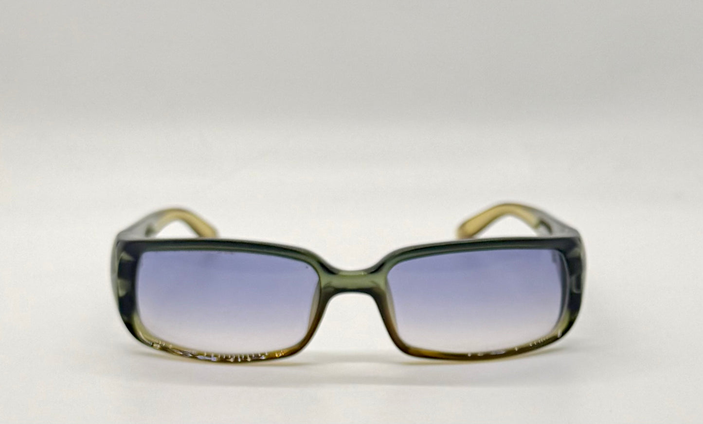 Gucci GG2458/S C6H Y2K Vintage Sunglasses-Olive Gradient Lens-Italy-Rare