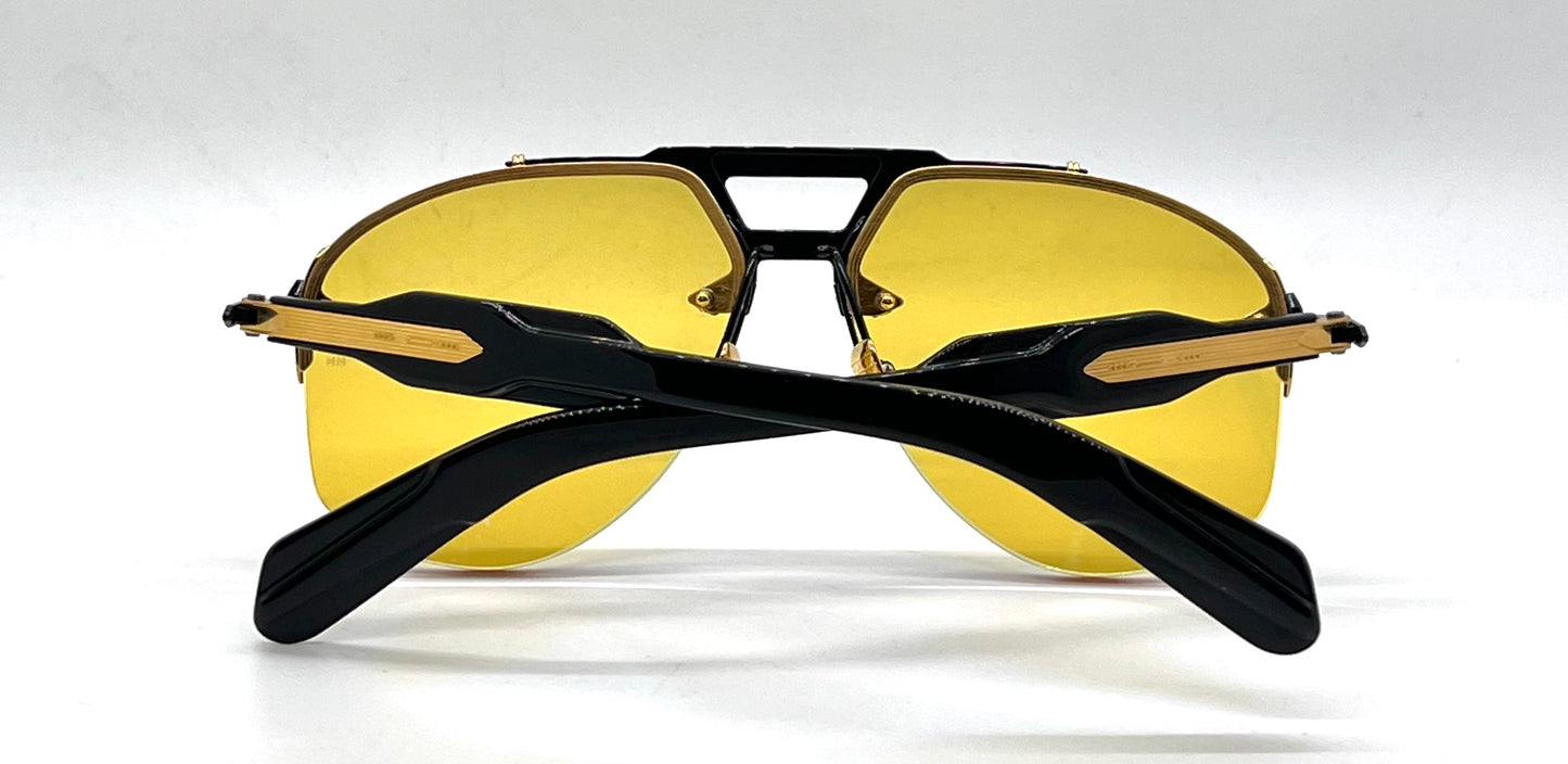 Jacques Marie Mage ALTA in  BLACK Ltd. 100-Full Kit Sunglasses-Japan
