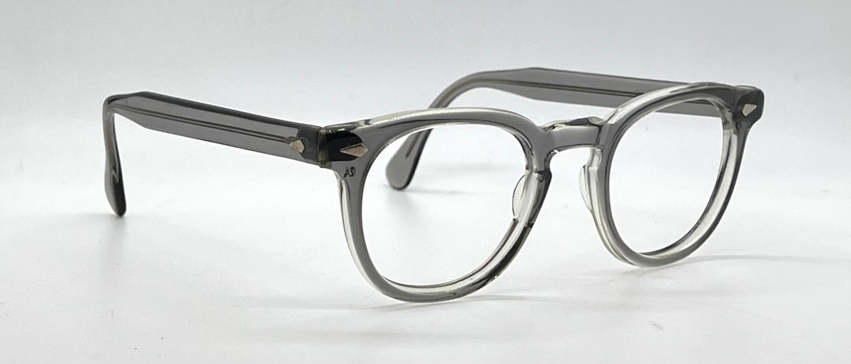Tart Optical Arnel VINTAGE 48-24 Crystal Gray Eyeglass Frame Original Made in USA