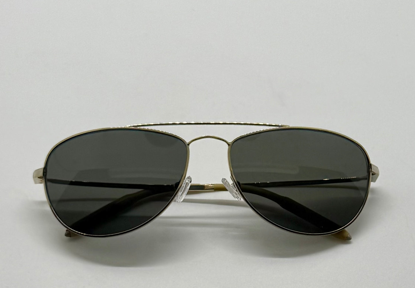 Mosley Tribes Aviatrix-Vintage Sunglasses-Gold Frame-Polarized Lenses-Full Kit
