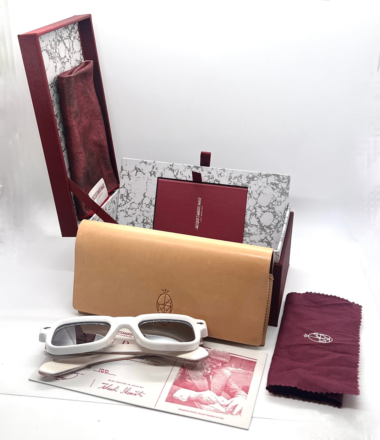 Jacques Marie Mage SANDRO in WHITE Limited Edition 100pcs-Full Kit