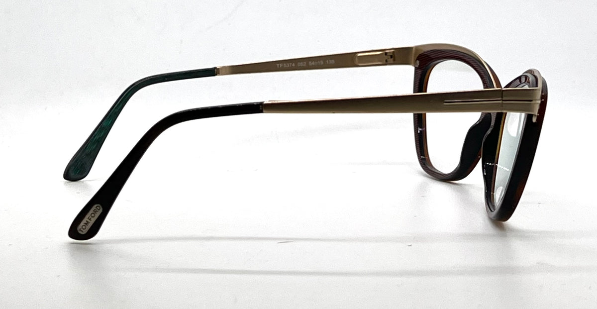 Tom Ford TF5374 052 Dark Havana-Unworn Vintage Optical Frame-Made in Italy