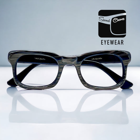 1950s Black Horn-Rim Eyeglass VINTAGE Frames – Collectors Condition-Ready for Lenses