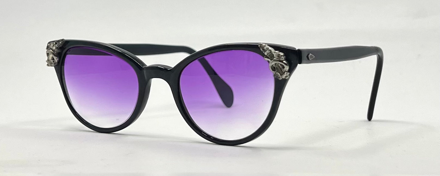 American Optical Vintage Cat-Eye Sunglasses 5 1/2 – Purple Gradient Customs