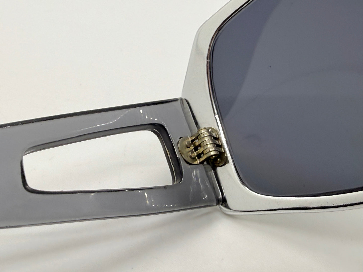 Black Watch Cool-Ray 400 VINTAGE Chrome Shield Sunglasses-DEADSTOCK/UNWORN-RARE