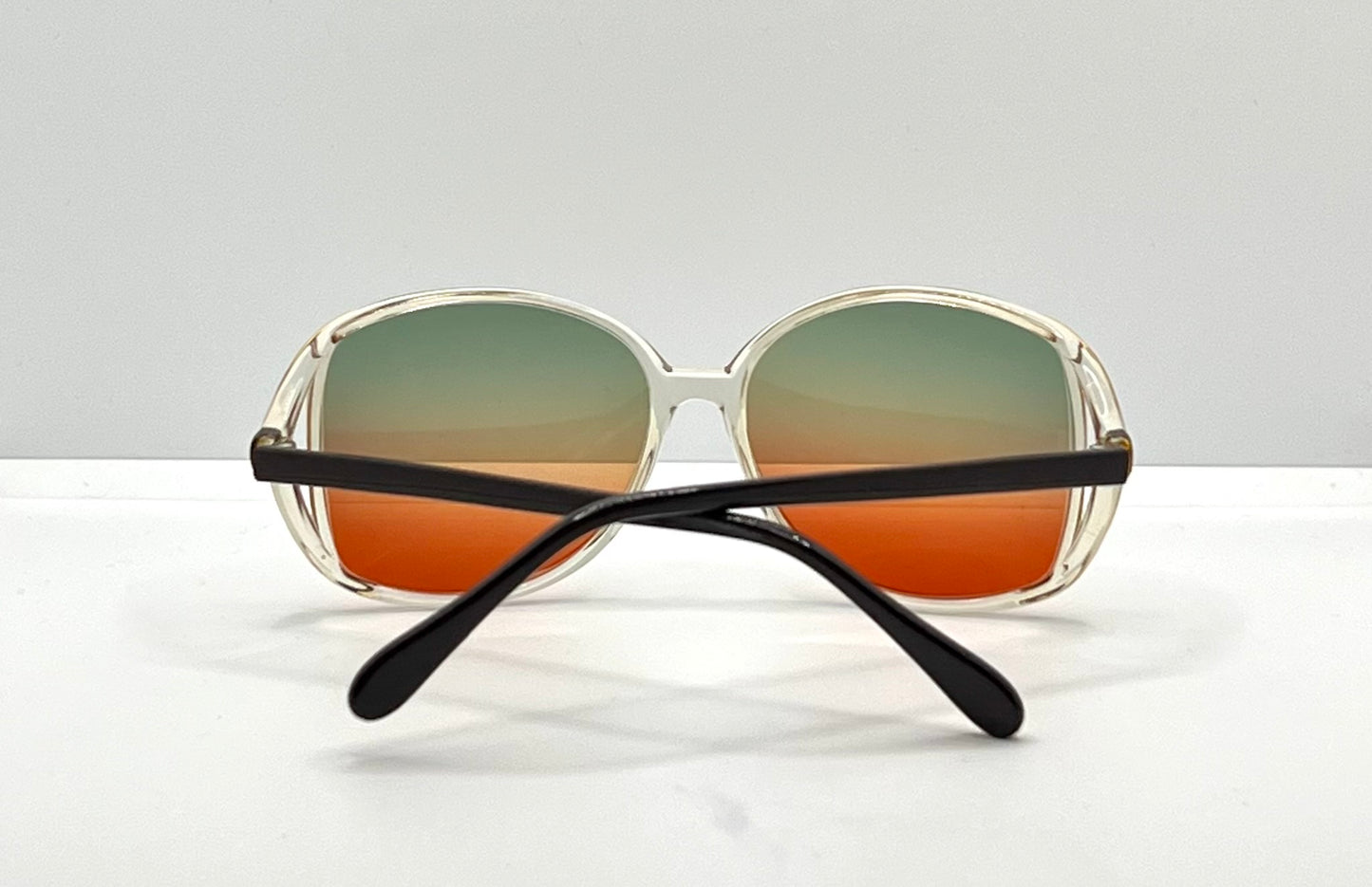 Sergio Valente SV207 Vintage Sunglasses w/New, Custom Tri-Gradient Lenses-Rare 80s Deadstock