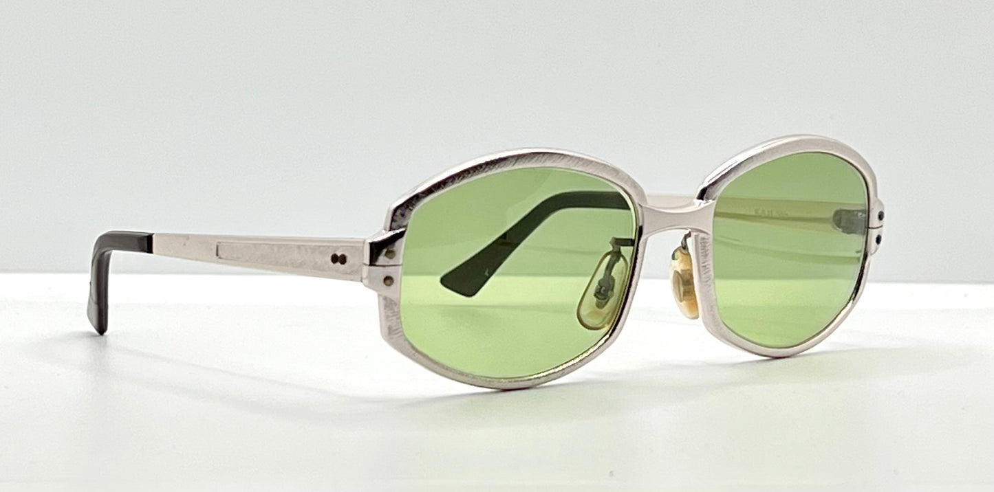1950s SolarSpecs K&H-Vintage Sunglasses-USA w/ Brand New, Custom Atomic Green Day/Night Lenses