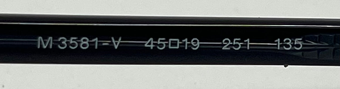 Moschino M3581-V Y2K Vintage Optical Frames-Unworn-45mm-Italy