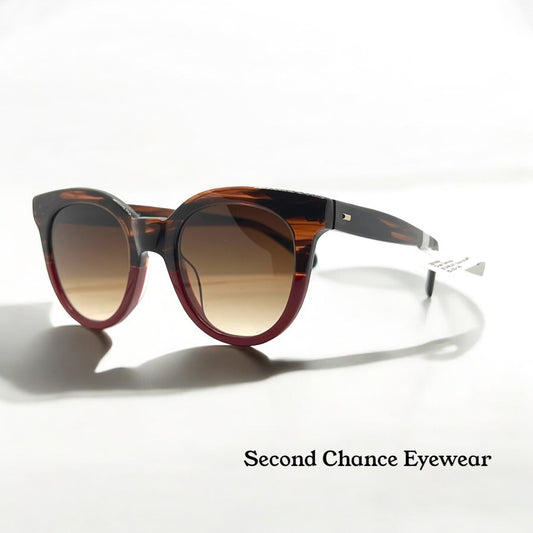 Club Decode STARLET BUR/TORT Sunglasses-Gradient Lenses-52mm-New w/Case