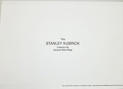 Jacques Marie Mage x Stanley Kubrick-1948 in BLACK-Ltd of 500 Pieces-FULL KIT