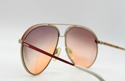 ALPINA VINTAGE Sunglasses-3302220-New Tri-Gradient Custom Tinted Lenses-60mm-UNWORN