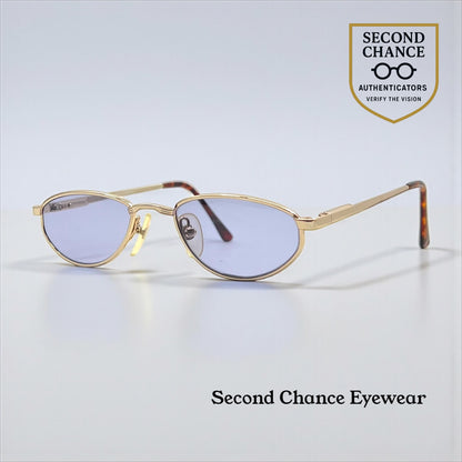 Madonna Collection “Paola” Vintage Sunglasses-New Solid Lavender Custom Lenses–Unworn