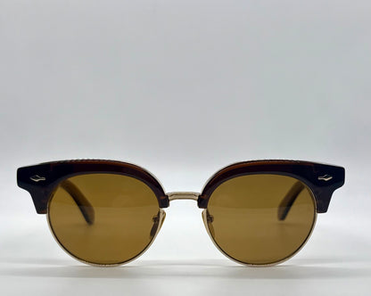 JACQUES MARIE MAGE X BEAUVOIR in COFFEE-New Solid Tobacco Custom Polarized Lenses-Ltd. 300 pcs.-FULL KIT
