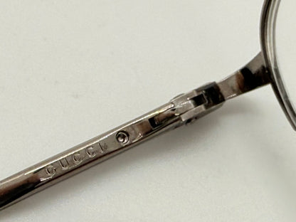 Gucci GG 2663 Half-Rim Stainless Steel Frames-Y2K Vintage-47mm-Italy