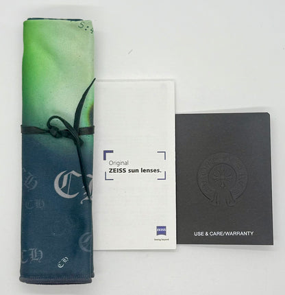 Chrome Hearts Penetranus Rex BK 49-25-143 Sunglasses Full Kit Japan Zeiss Lenses