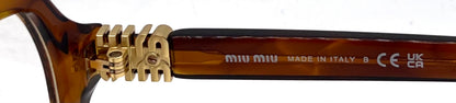 MIU MIU VMU03Y Oversized Tortoise Eyeglasses