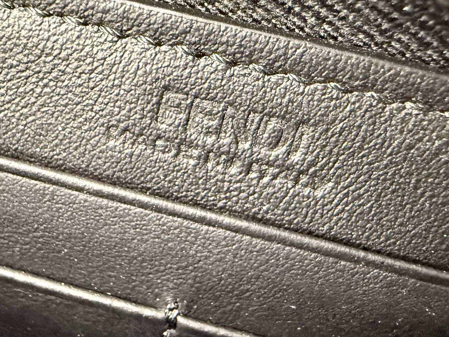 FENDI FF LOGO CAMO ZIP-AROUND WALLET / LONG CLUTCH – NEW / UNUSED