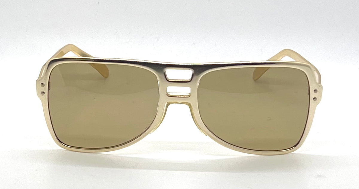 Cool-Ray Polaroid Fast Back Gold-Vintage Aviator-Original Polarized Sunglasses